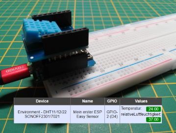 ESP Easy - Einrichtung und betrieb am Wemos D1 Mini mit ESP8266 Chip