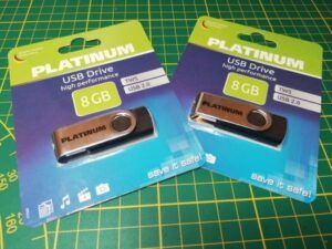 2x 8GB USB Stick von Platinum