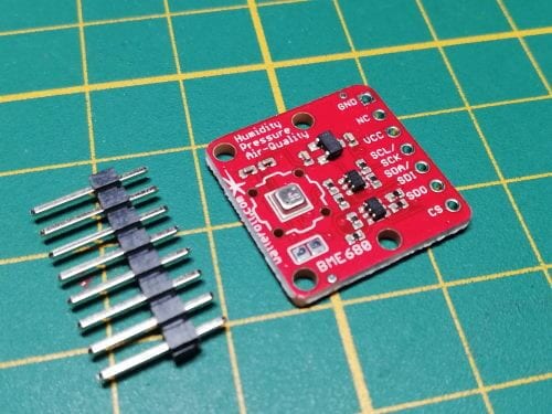 Stiftleifte und Platine