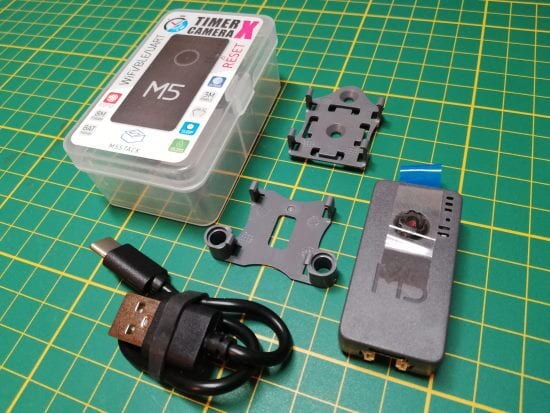 Lieferumfang der Timer Camera X von M5Stack