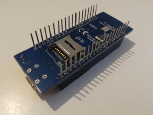 Rückseite des ESP32 aus dem MAKER KIT