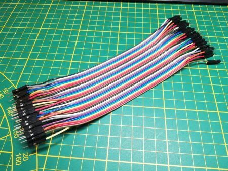 Breadboardkabel, 20cm, männlich-männlich