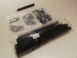 Bauteile für das Gerüst des Mini Labs von Totem