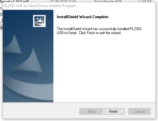 letzter Schritt - Abschluß und schließen des Wizards