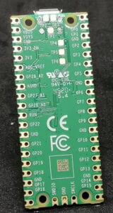 Raspberry PI Pico - Rückseite