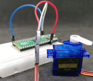 Raspberry PI Pico mit Servomotor SG90
