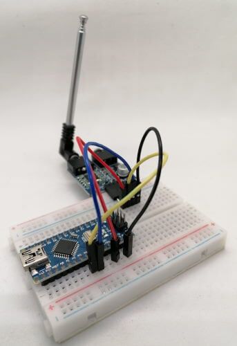 FM Stereo Modul TEA5767 am Arduino Nano