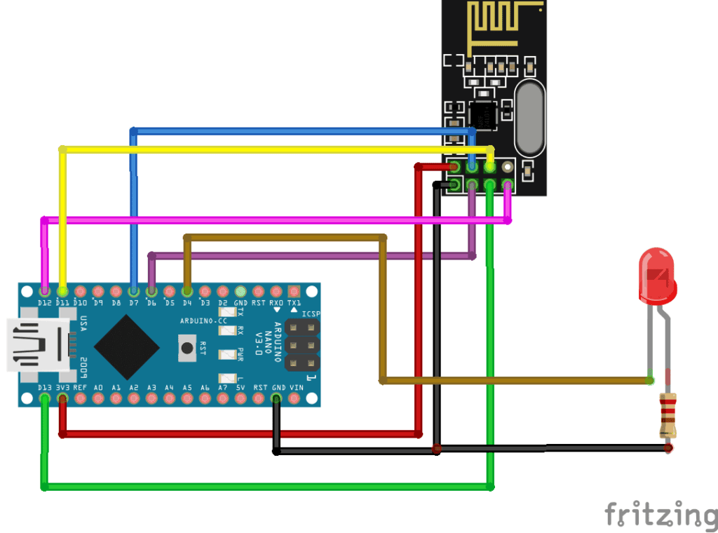 Schaltung für den Empfänger