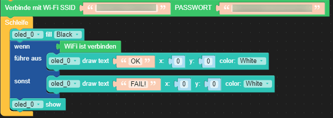 prüfen des WiFi Status