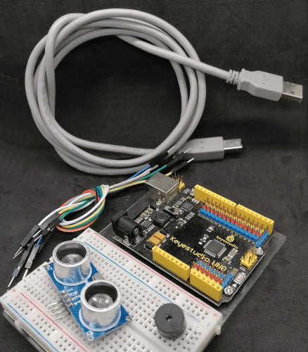 Teile für den Aufbau der Schaltung