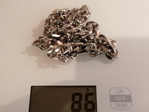 Gewicht der Panzerkette