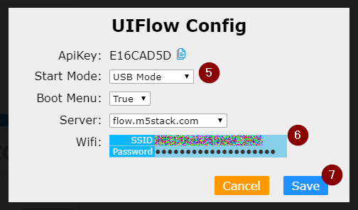 M5Burner - Konfiguration für den M5Stamp Pico Mate