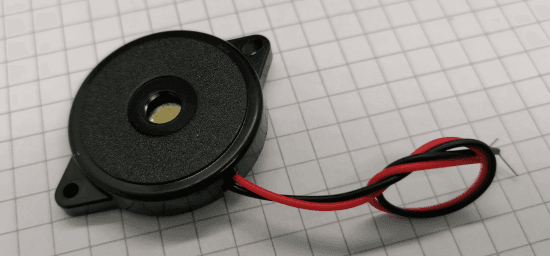 Piezolautsprecher aus dem Conrad Adventskalender 2021