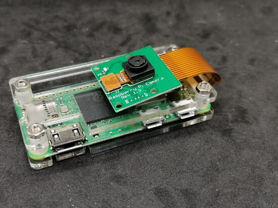 Raspberry Pi Zero 2 W mit Pi Camera v1.3