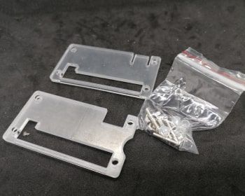 Acrylgehäuse für den Raspberry Pi Zero - Teile