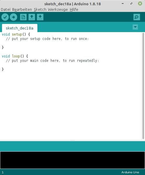 Arduino IDE 1.8.18