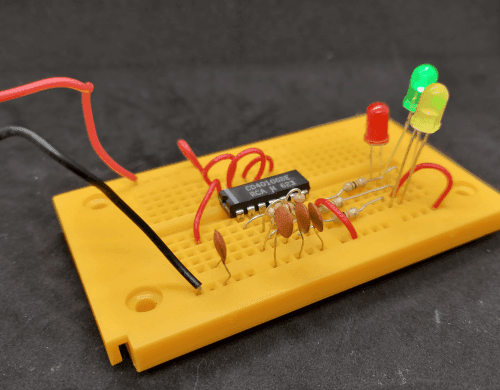 Schaltung - Dreiphasenlauflicht