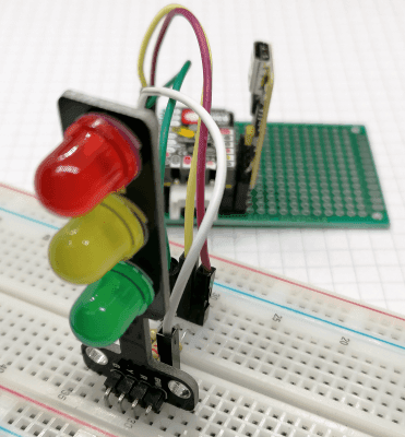 Ampelschaltung mit dem Ampel-Modul