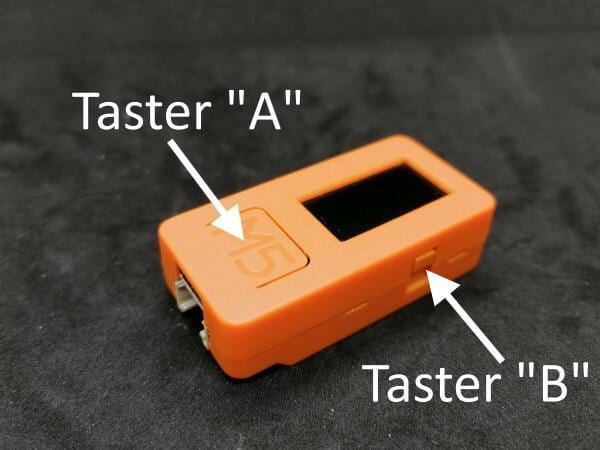 Taster zur freien Programmierung am M5StickC