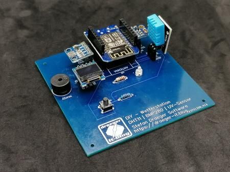 DIY Wetterstation V2 - mit Sensoren und Display