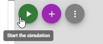 Schaltfläche zum starten der Simulation