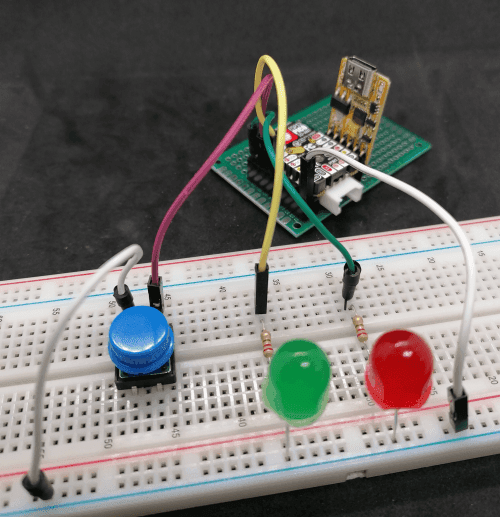 M5Stamp Pico Mate mit ESP32 Download, Taster & LEDs