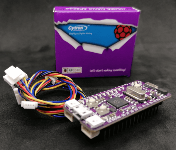 Lieferumfang des MAKER NANO RP2040 von Cytron