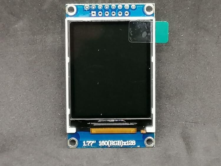 Vorderseite des 1.77 Zoll TFT Displays