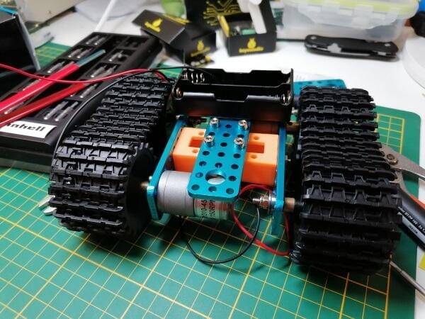 Chassis des Mini Tank 