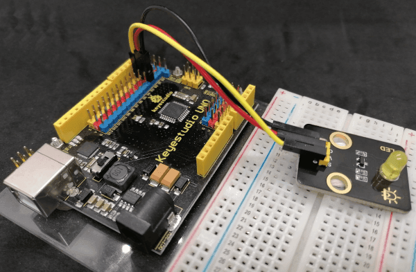 Keyestudio UNO R3 mit 5 mm LED Modul