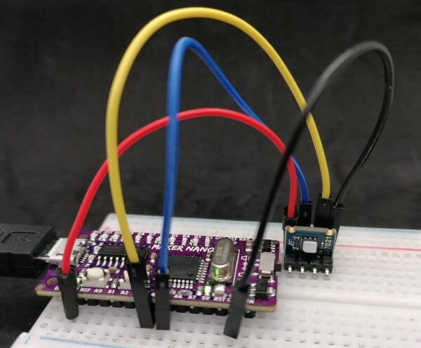Temperatursensor Si7021 am MAKER Nano