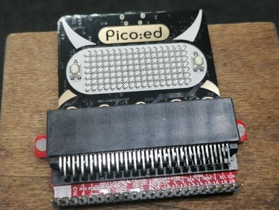 Pico:ed mit Schneidklemmenadapter