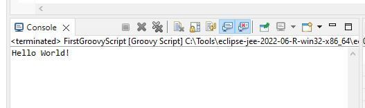 Ausgabe der Zeichenkette 