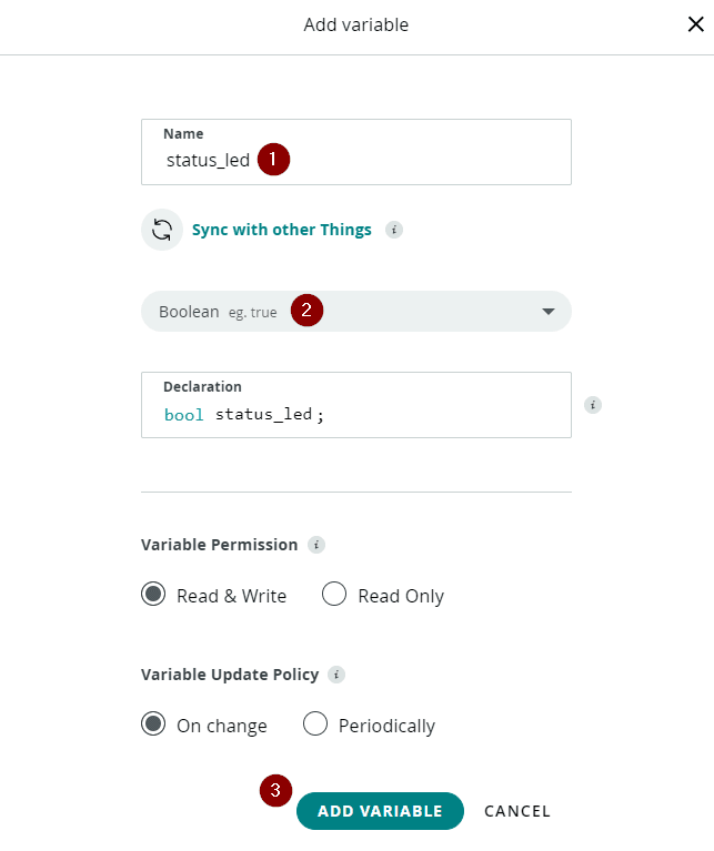 boolesche Variable erstellen