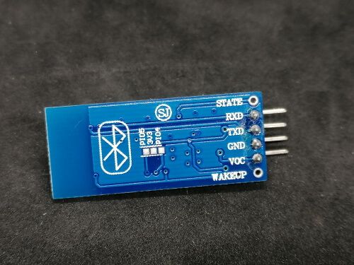 Rückseite des HC-06 Moduls mit Pinbeschriftung