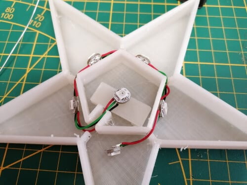 Weihnachtsstern mit RGB LEDs