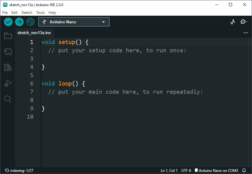 Arduino IDE 2.0.0