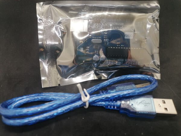 Lieferumfang des Funduino UNO