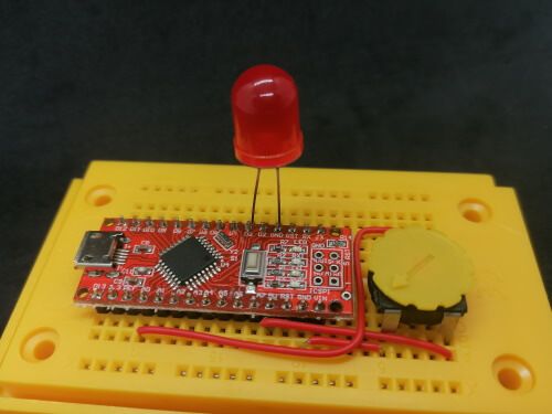 Schaltung - Arduino Nano mit LED & Drehpotentiometer