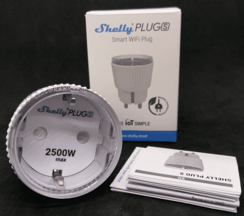 Lieferumfang - Shelly Plug S