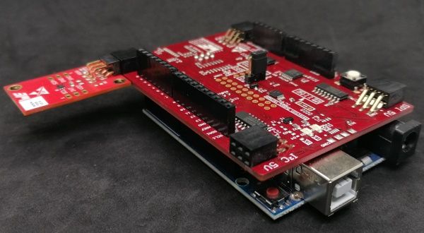 Sensor Shield mit WSEN-TIDS am Arduino UNO