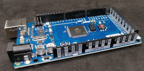 Funduino MEGA 2560 R3 - Buchsenleisten mit Pinbeschriftungen