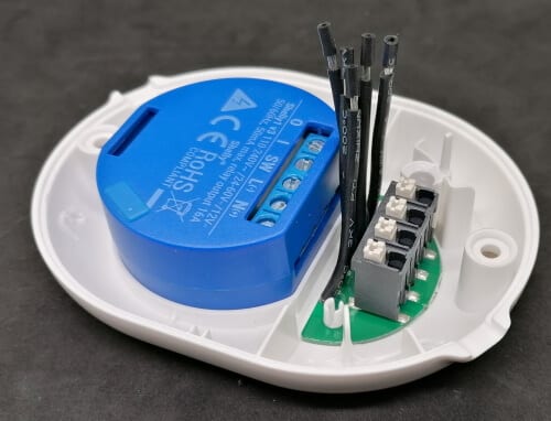 Shelly Button mit Shelly 1