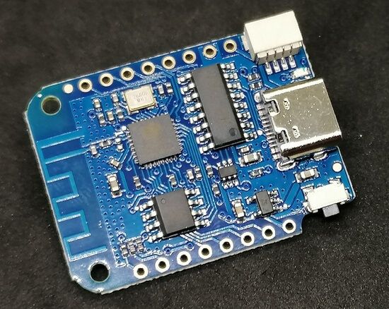 Wemos D1 Mini V4 - Vorderseite