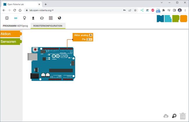 Schaltung für das erzeugen eines PWM Signals