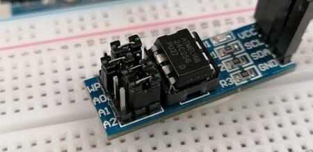 256K EEPROM Jumper A0 aktiv