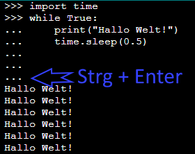 Arduino Lab - REPL Editor, Programm 