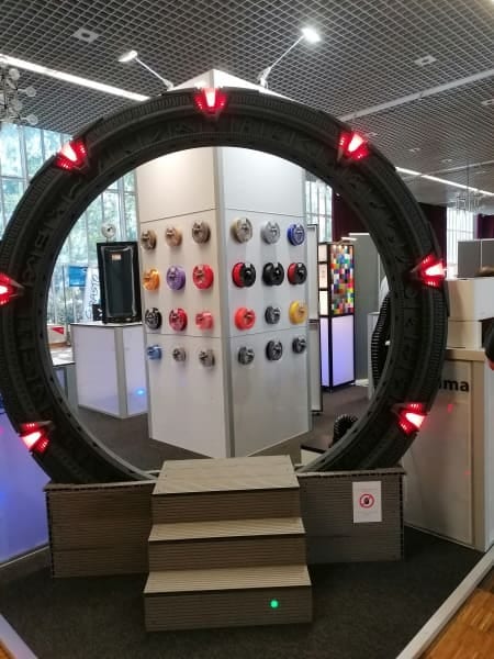 3D gedrucktes Stargate Portal
