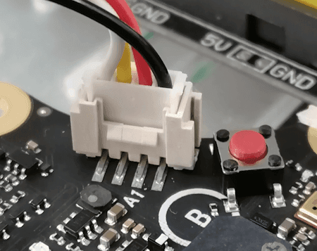 Grove-Schnittstelle A1 am Calliope Mini 3