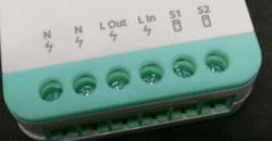 Sonoff MINIR4M 6fach Schraubleiste